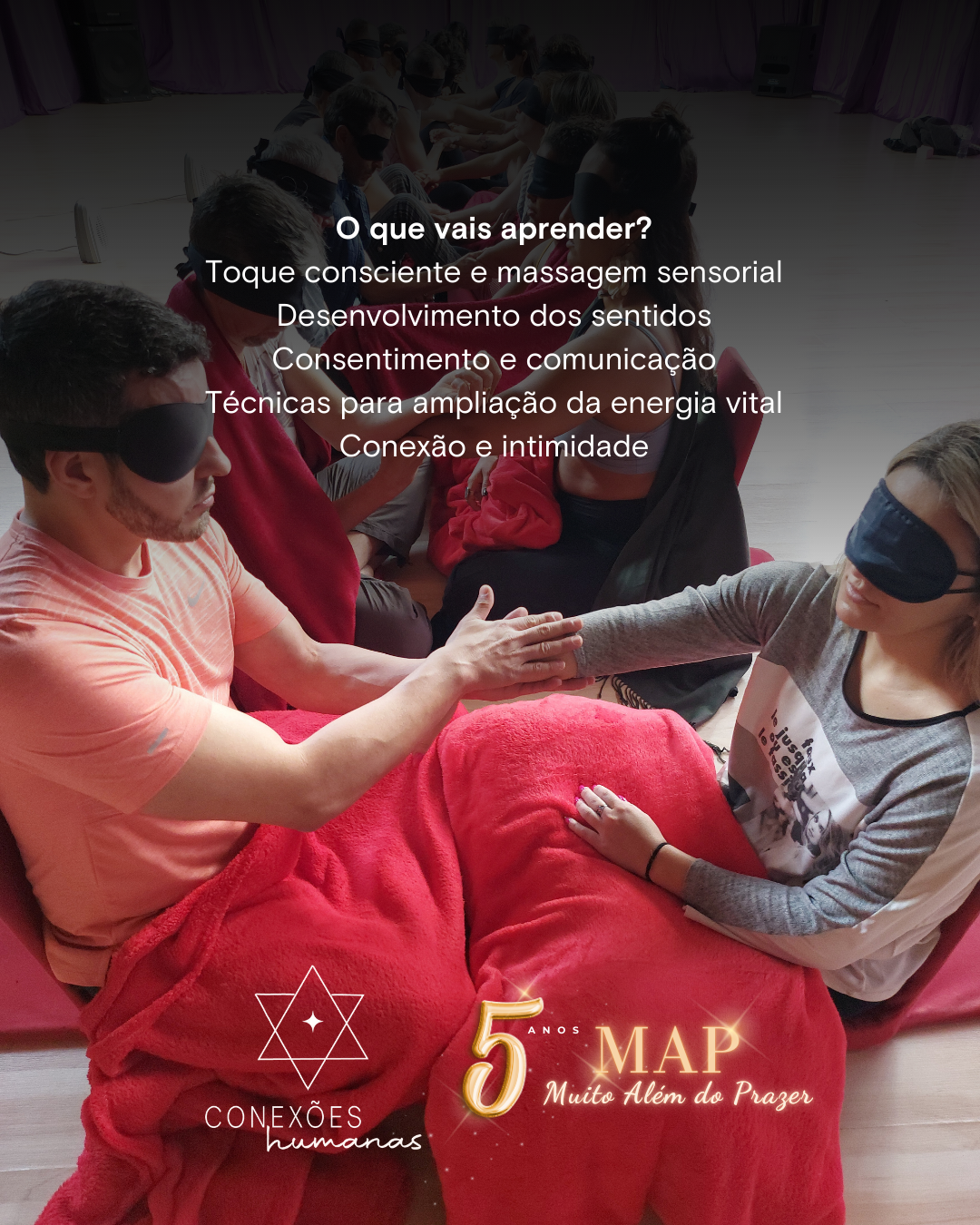 Curso MAP – Corpo, Sexualidade e Autoconhecimento - 10 e 11 de Maio