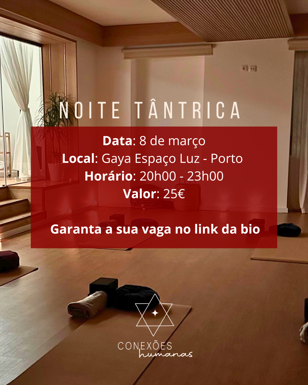NOITE TÂNTRICA - 08 de março