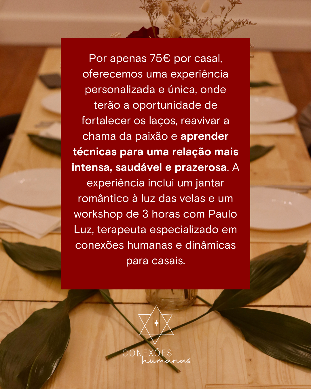 NOITE TÂNTRICA – ESPECIAL DIA DOS NAMORADOS - 14 de Fevereiro
